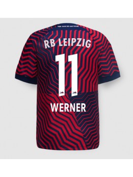 RB Leipzig Timo Werner #11 Replika Borta Kläder 2023-24 Kortärmad